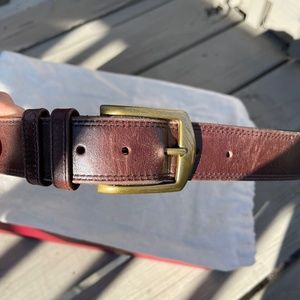 Allen Edmonds Calfskin Belt
